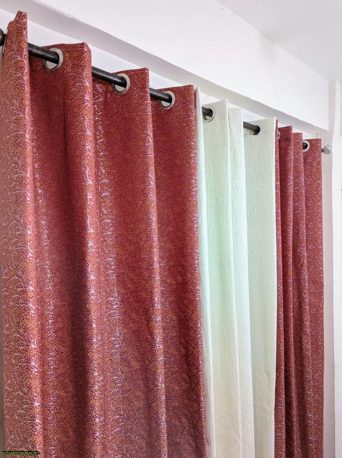 Jute Textured Curtains for Home Decor Pakistan